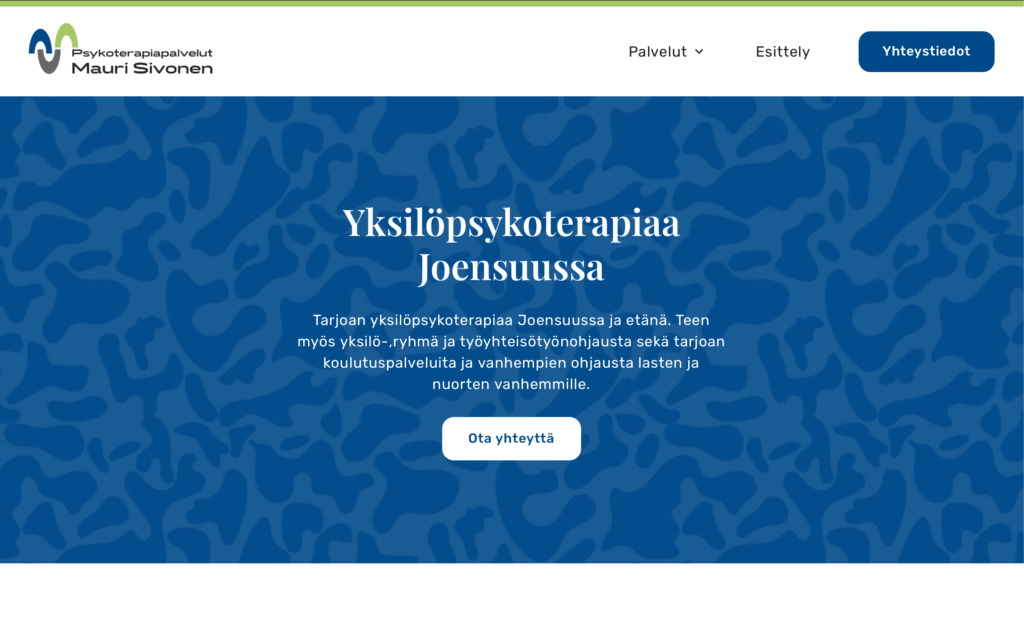 Maurisivonen.fi kotisivut